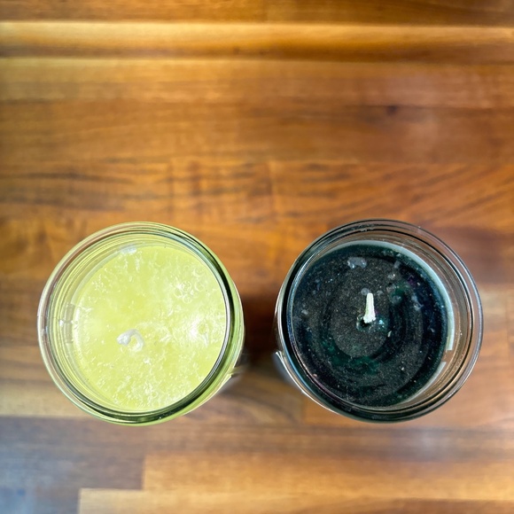 Religious Mexican Candles 8” Lot of 2 Spiritual - Picture 9 of 10